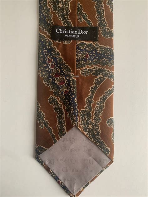 vintage christian dior tie|lady Dior pre owned.